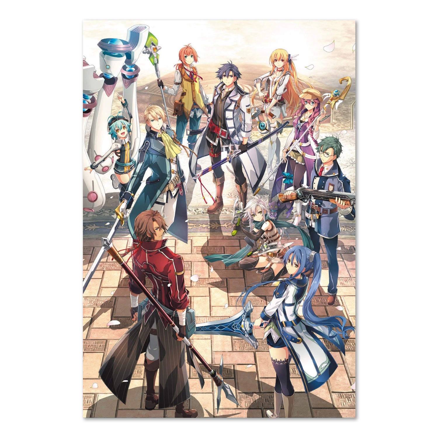 Trails of Cold Steel III Key Art 01 poster print